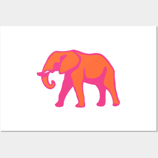 preppy elephant Posters and Art